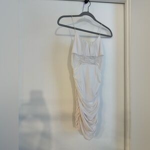 Princess Polly White Corset Body Con Mini Dress